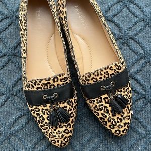 Ballet leopard print flats